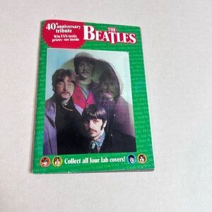 The Beatles 40th Anniversary Tribute Mini Magazine Lenticular Cover. Used.